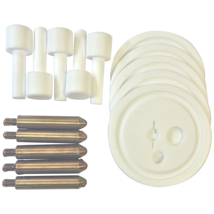 Vertical Test Specimen, PTFE Beaker Cover & PTFE Holder (Pack of 5) - 11290-2 product image