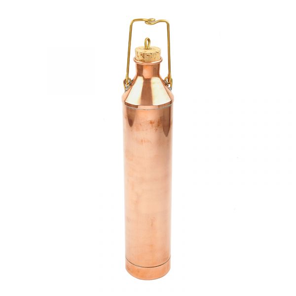 3133: Copper Single-Walled 500 ml Sampling Can