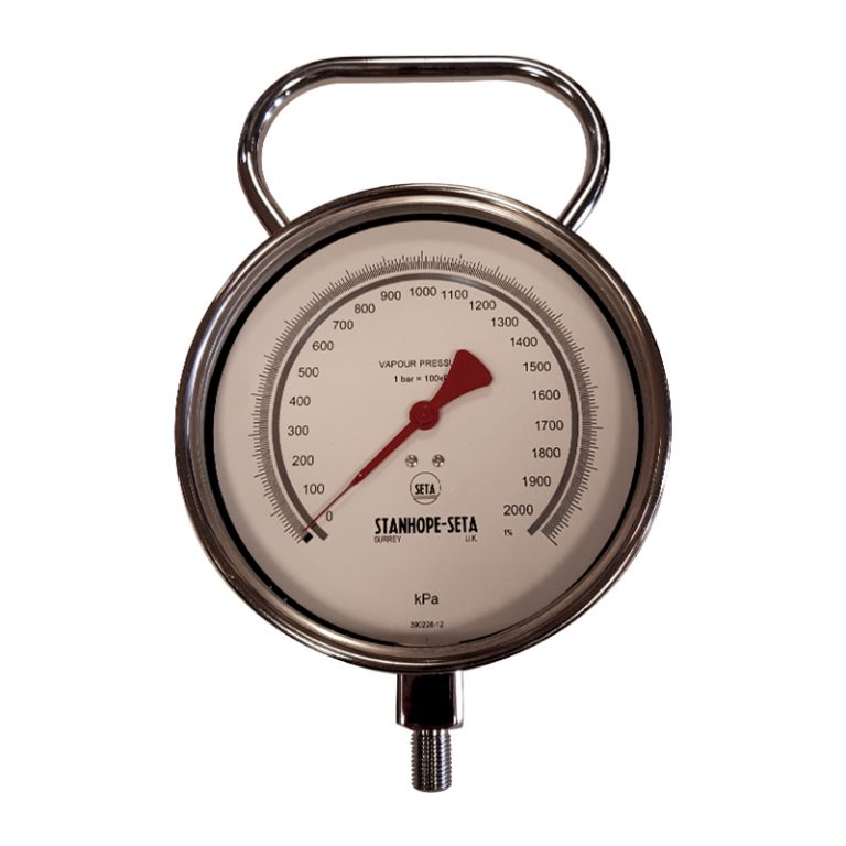 Vapour Pressure Gauge 0 to 2000 kPa StanhopeSeta