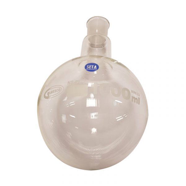 2842: Glass Flask 1000 ml B24 Cone