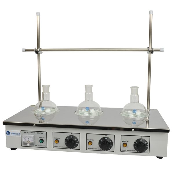 2089: Distillation 500 ml Flask Heater (for up to 3 flasks)