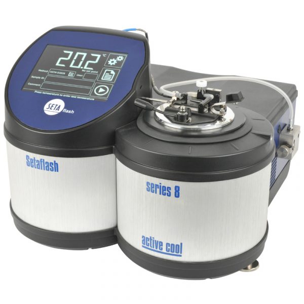 10064: Setaflash Series 8 ActiveCool Flash Point Tester - Gas Ignitor and Corrosion Resisting Cup