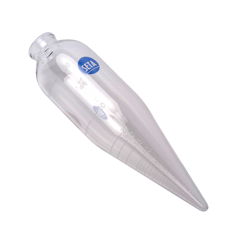 Cone - shaped centrifuge tubes glassware 100 ml, 6, graduated (OA)