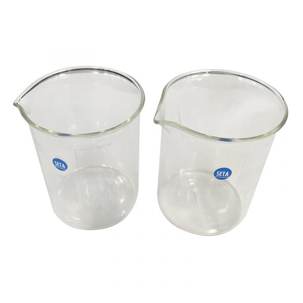1467: Glass Beaker, CFBT & CSCFBT, 800 ml (pack of 2)