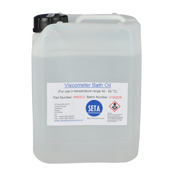 2726: Viscometer Bath Oil 40 - 85 °C (5 litres)