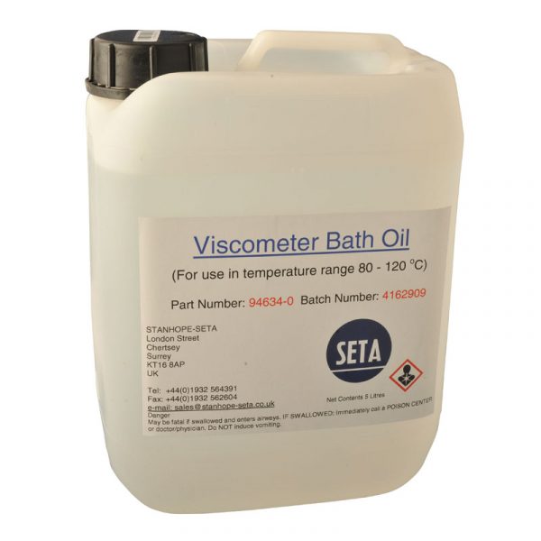 2353: Viscometer Bath Oil 80 - 120 °C (5 litres)