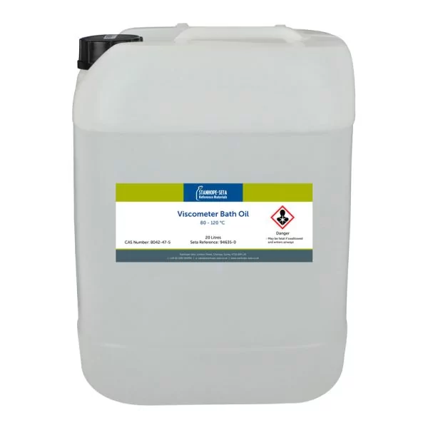 2354: Viscometer Bath Oil 80 - 120 °C (20 litres)