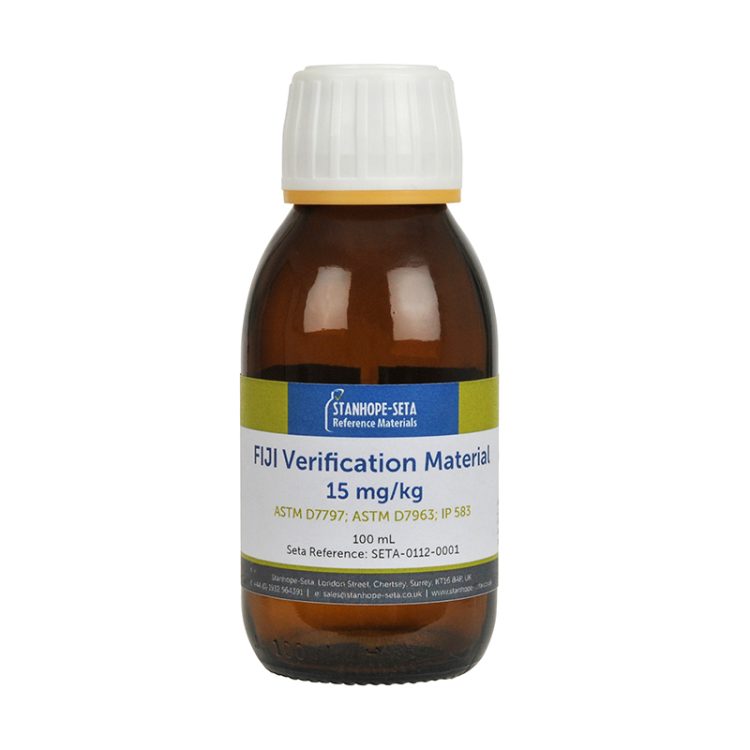 FIJI Verification Material 15 mg/kg 100 ml - SETA-0112-0001 product image