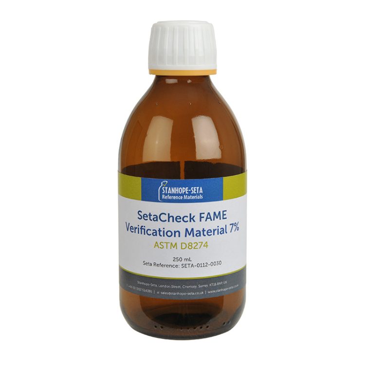 SetaCheck FAME Verification Material 7% 250 ml - SETA-0112-0030 product image