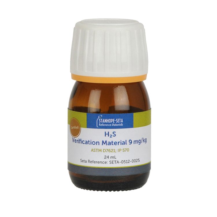 H2S Verification Material 9 mg/kg - SETA-0512-0025'