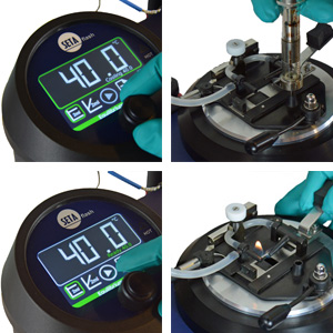 Setaflash Series 3 flash point test procedure