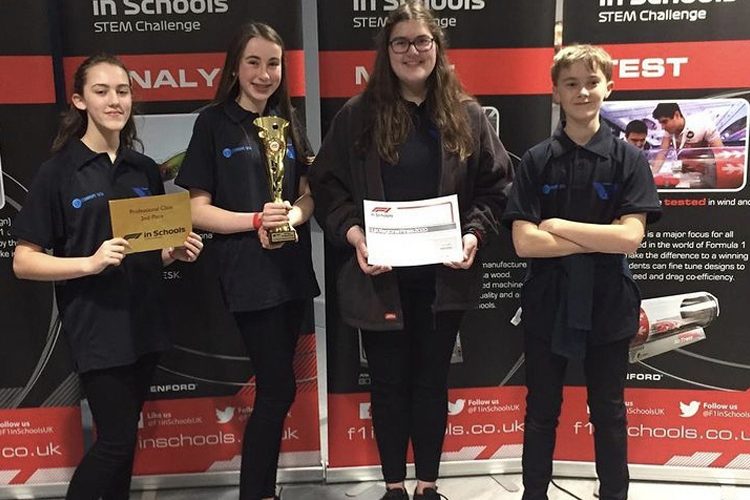 14292: Stanhope-Seta is proud to sponsor F1 in Schools team